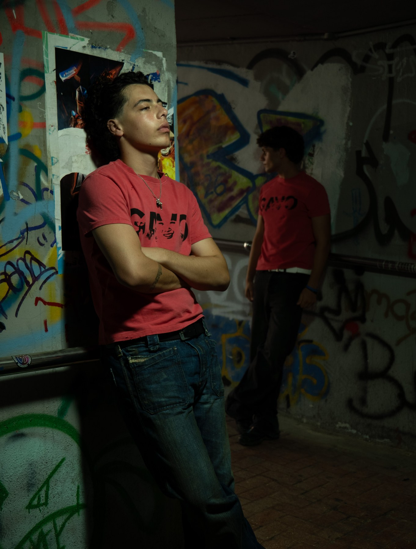 Campaign — night underpass